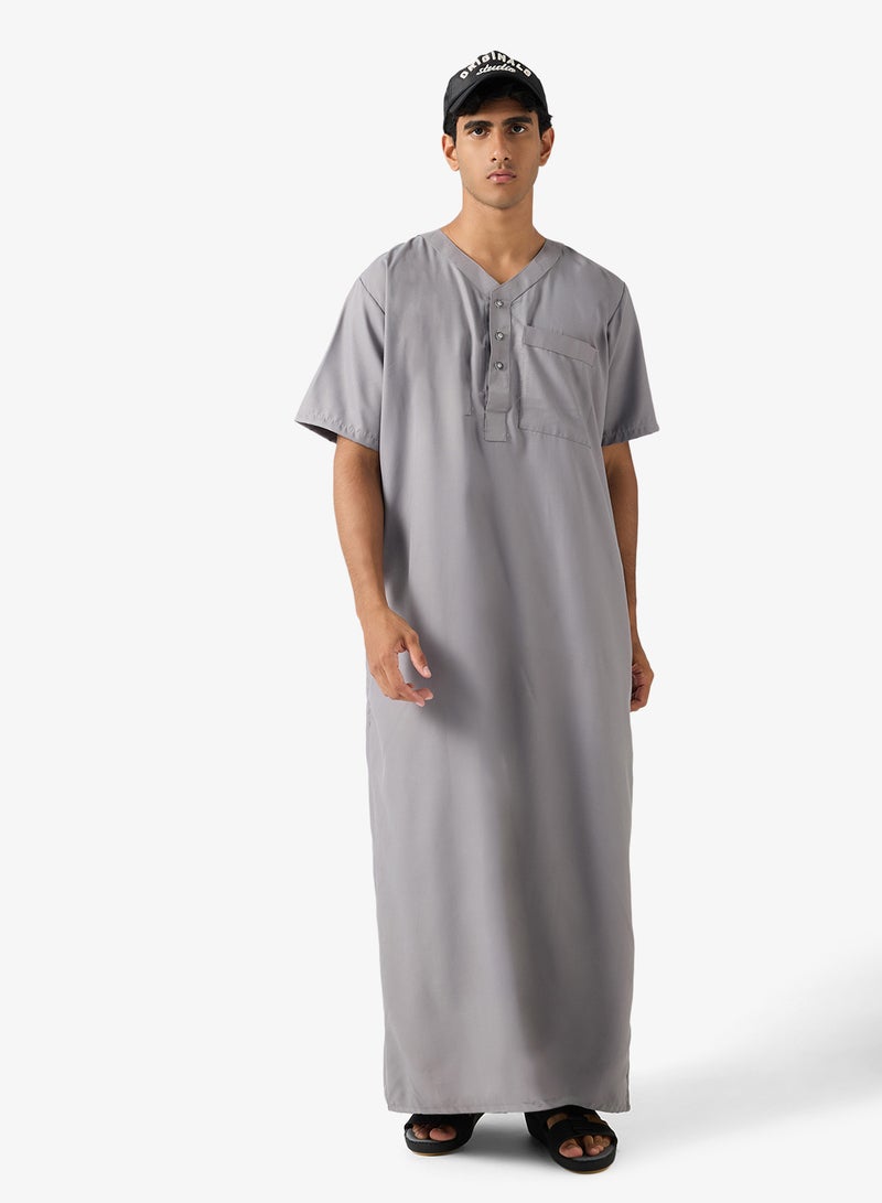 روبرت وود ثوب كلاسيكي بياقة على شكل حرف - Image 4